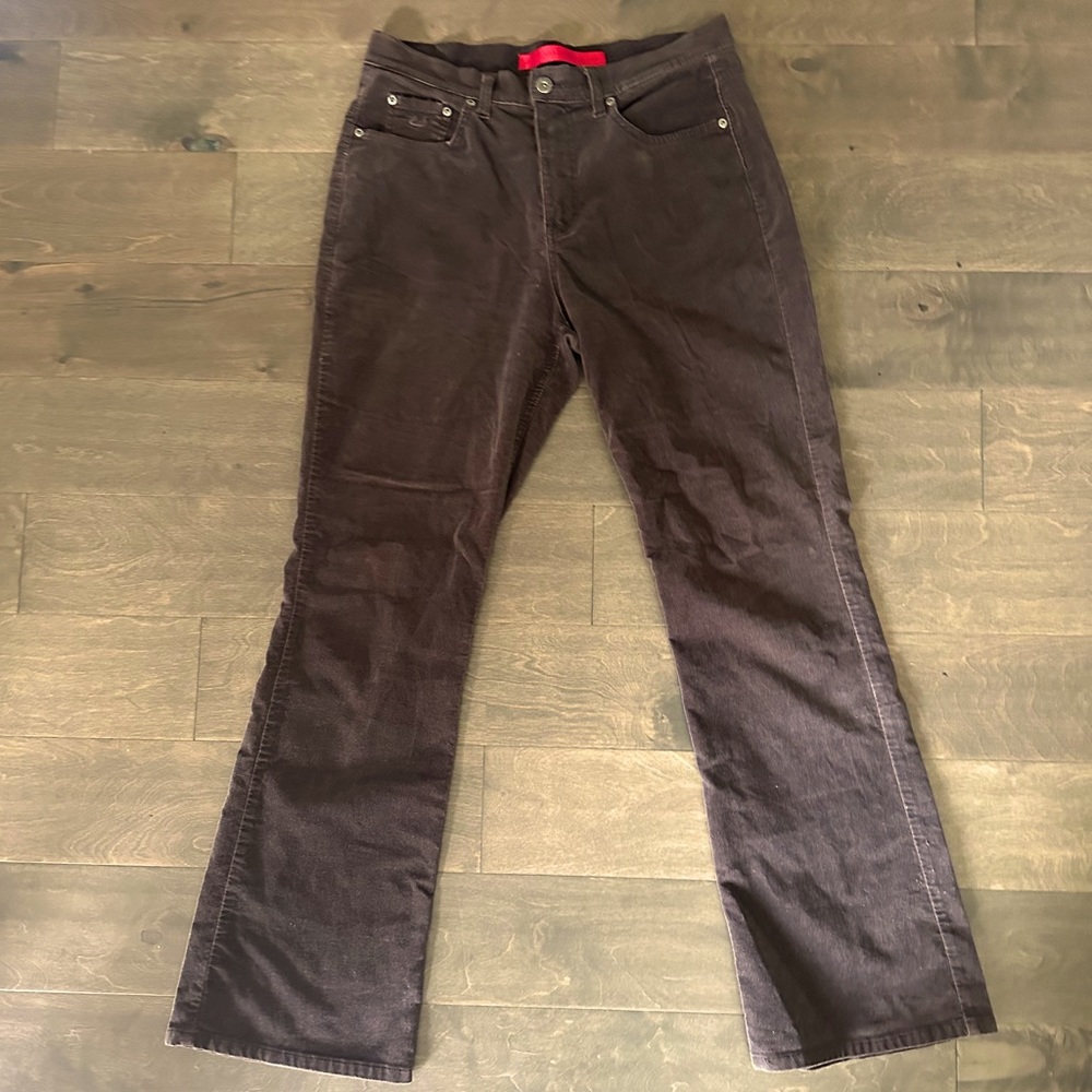 Gloria Vanderbilt Brown Women’s Velour Pants Sz. 10